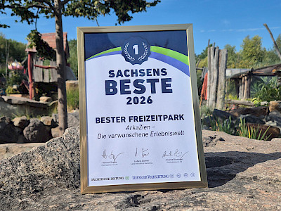 ArkaZien gewinnt LVZ-Abstimmung zum besten Freizeitpark Sachsens